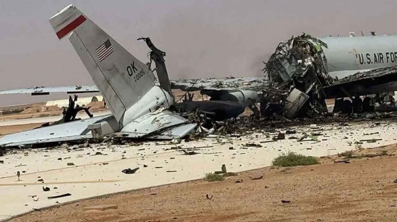 সৌদিতে ইরানের হামলায় যুক্তরাষ্ট্রের বিশেষ বিমান ধ্বংস